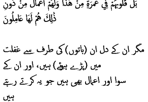2736 Sura 23-63